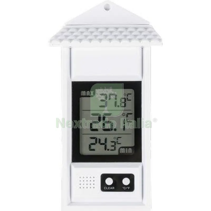 Termometro Digitale THERM06 Velamp PP Bianco -10/+50°C CM 6,0X17,0 H CM 17 — Flessibili e allacci — rif. FERX.VIR3121143 Termometro Digitale THERM06 Velamp PP Bianco -10/+50°C CM 6,0X17,0 H CM 17 — Flessibili e allacci — rif. FERX.VIR3121143