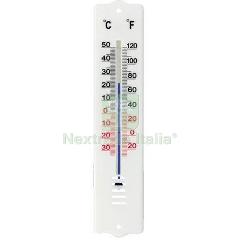 6PZ Termometro THERM25 Velamp PP Bianco -30/+50°C -20/+120° F CM 4,4X20,0 H CM 20 — Pompe — rif. FERX.VIR3121145
