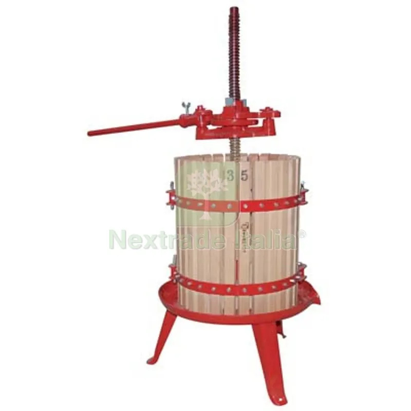 Torchio a Cricco x Vinacce Acciaio/Faggio CM 40 H.CM 136 — Attrezzi da giardino — rif. FERX.VIR3128040 Torchio a Cricco x Vinacce Acciaio/Faggio CM 40 H.CM 136 — Attrezzi da giardino — rif. FERX.VIR3128040