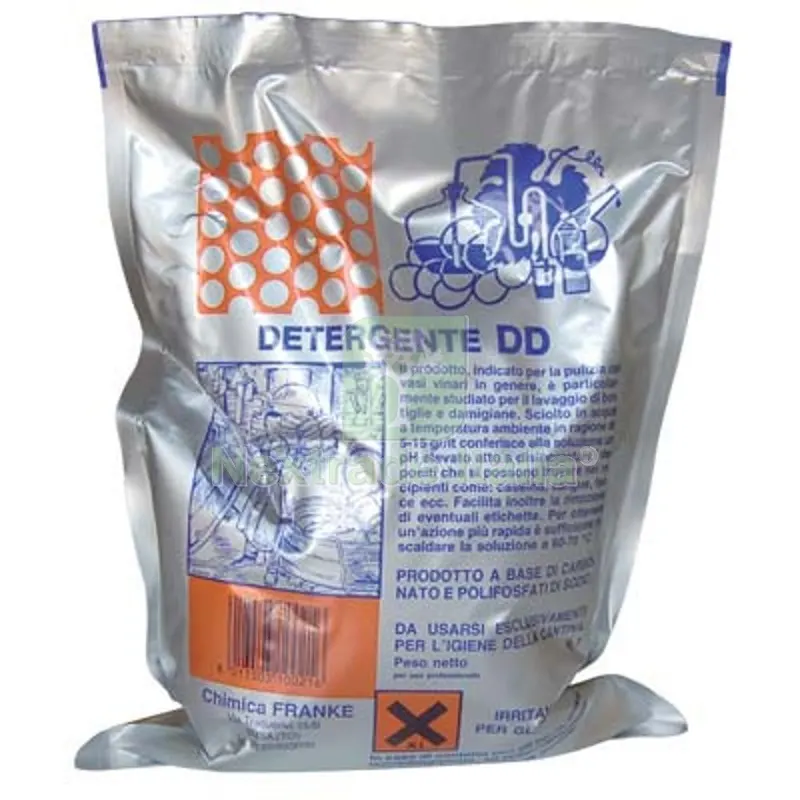 5PZ Detergente Enologico DD Polvere Franke KG 1 — Hobby ed enologia — rif. FERX.VIR3193001