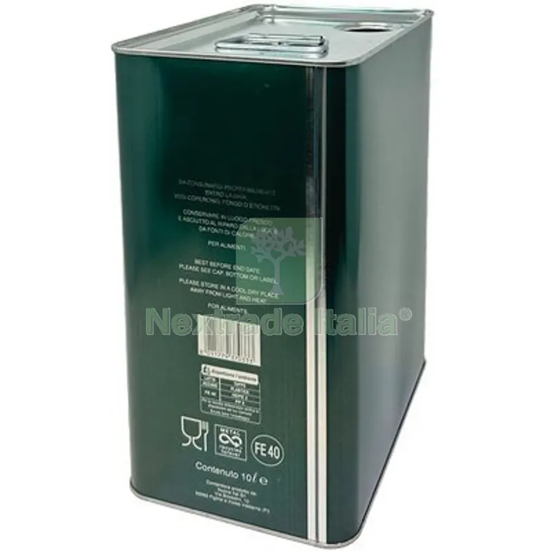 4PZ Lattina Banda Stagnata Foro Singolo Senza Tappo Quadra F.MM 42 LT 10 (112) — Casalinghi e organizzazione — rif. FERX.VIR3231110 4PZ Lattina Banda Stagnata Foro Singolo Senza Tappo Quadra F.MM 42 LT 10 (112) — Casalinghi e organizzazione — rif. FERX.VIR3231110