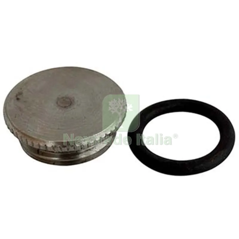 6PZ Tappo Inferiore Fustino Serbatoio Inox 3/4M + Oring Diametro Pollici 3/4" — Guarnizioni e tenute — rif. FERX.VIR3231116