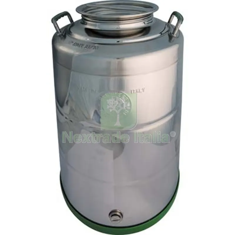Fustino Saldato Belvivere Inox 18/10 LT 50 CM 37x50 Diametro Pollici 1/2" — Casalinghi e organizzazione — rif. FERX.VIR3231350 Fustino Saldato Belvivere Inox 18/10 LT 50 CM 37x50 Diametro Pollici 1/2" — Casalinghi e organizzazione — rif. FERX.VIR3231350