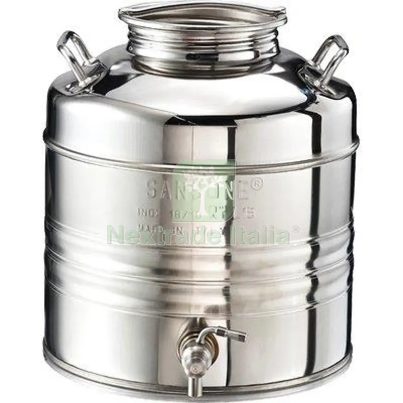 FUSTINO GRAFFATO SANSONE INOX 18/10 LT 15 CM 28x32,5 DIAMETRO POLLICI 1/2" — Chiodi e graffe — rif. FERX.VIR3232115 FUSTINO GRAFFATO SANSONE INOX 18/10 LT 15 CM 28x32,5 DIAMETRO POLLICI 1/2" — Chiodi e graffe — rif. FERX.VIR3232115