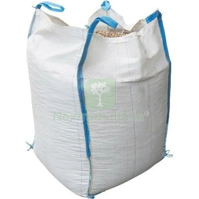 Sacco BIG BAG Bocca Aperta Fondo Chiuso PP CM 90X90 H.CM 120 KG 1500 CM 90x90x120 — Martelli e mazze — rif. FERX.VIR3235026