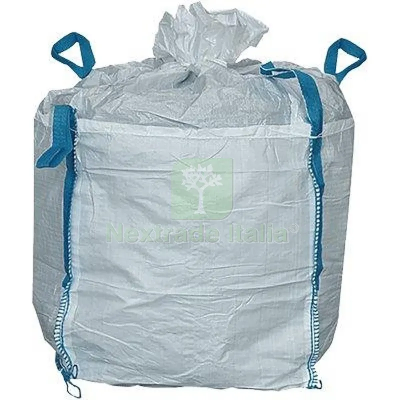 Sacco BIG BAG Bocca Caramella Fondo Chiuso PP CM 90X90 H.CM 120 KG 1500 CM 90x90x120 — Martelli e mazze — rif. FERX.VIR3235027