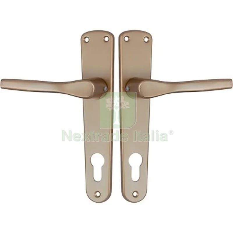 Maniglia Gabry Placca Foro Sagomato Alluminio Bronzato Placca Q8 I.MM 90 CF=PZ 2 — Maniglie e pomelli — rif. FERX.VIR3300136 Maniglia Gabry Placca Foro Sagomato Alluminio Bronzato Placca Q8 I.MM 90 CF=PZ 2 — Maniglie e pomelli — rif. FERX.VIR3300136