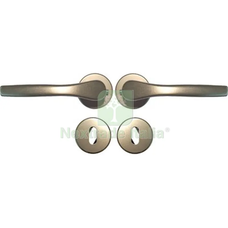 Maniglia Gabry Rosetta Foro Patent Alluminio Bronzato Q8 CF=PZ 2 — Maniglie e pomelli — rif. FERX.VIR3300137 Maniglia Gabry Rosetta Foro Patent Alluminio Bronzato Q8 CF=PZ 2 — Maniglie e pomelli — rif. FERX.VIR3300137