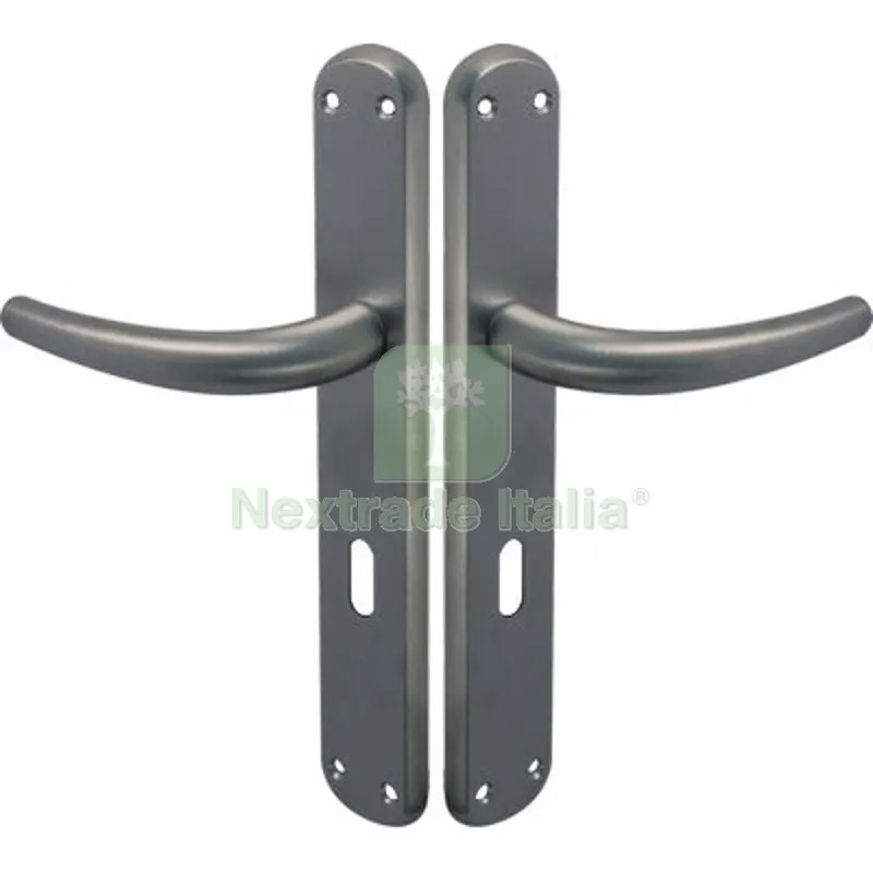 Maniglia Torino Cromo Foro Patent Zama Cromo SATINATA+Q8 I.MM 70 CF=PZ 2 — Maniglie e pomelli — rif. FERX.VIR3300649