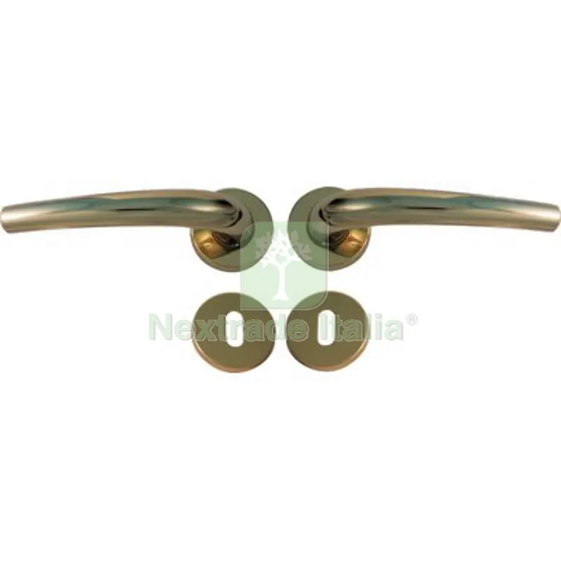 Maniglia Torino Ottone Rosetta Foro Patent Zama Ottone Lucido Q8 CF=PZ 2 — Maniglie e pomelli — rif. FERX.VIR3300663 Maniglia Torino Ottone Rosetta Foro Patent Zama Ottone Lucido Q8 CF=PZ 2 — Maniglie e pomelli — rif. FERX.VIR3300663