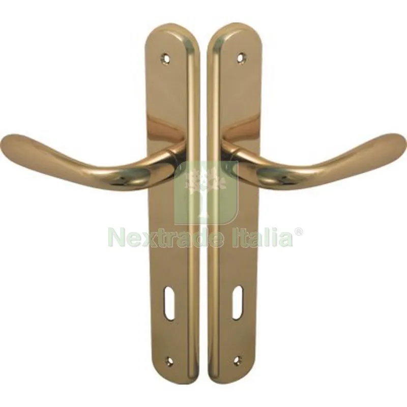 Maniglia Goccia Ottone Placca Foro Patent Zama Ottone Lucido Q8 I.MM 90 CF=PZ 2 — Maniglie e pomelli — rif. FERX.VIR3300683 Maniglia Goccia Ottone Placca Foro Patent Zama Ottone Lucido Q8 I.MM 90 CF=PZ 2 — Maniglie e pomelli — rif. FERX.VIR3300683