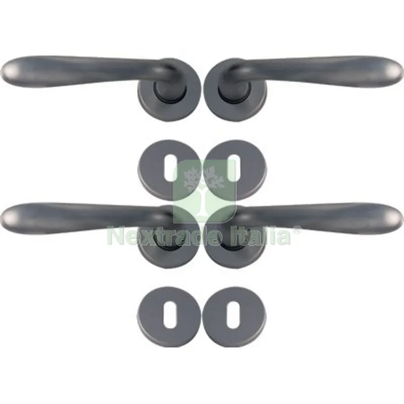Maniglia Goccia Cromo Rosetta Foro Patent Zama Cromo Satinata Q8 CF=PZ 4 — Maniglie e pomelli — rif. FERX.VIR3300708 Maniglia Goccia Cromo Rosetta Foro Patent Zama Cromo Satinata Q8 CF=PZ 4 — Maniglie e pomelli — rif. FERX.VIR3300708