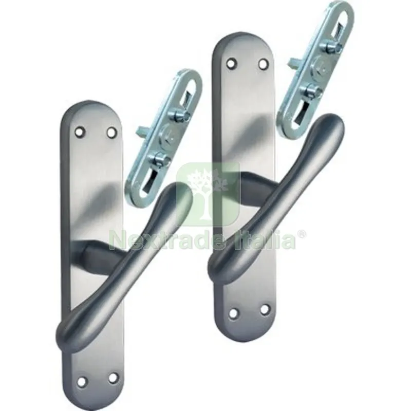 Cremonese Goccia Cromo Gratz Bussole Zama Cromo Satinata CF=PZ 2 — Maniglie e pomelli — rif. FERX.VIR3300710 Cremonese Goccia Cromo Gratz Bussole Zama Cromo Satinata CF=PZ 2 — Maniglie e pomelli — rif. FERX.VIR3300710