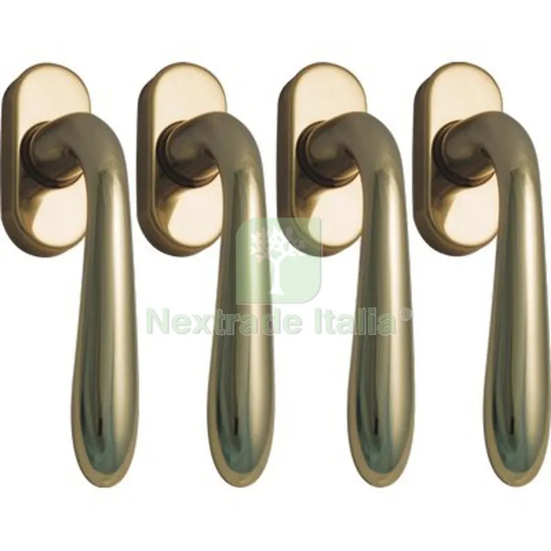 Martellina DK Goccia Ottone Zama Ottone Lucido Q7 CF=PZ 4 — Maniglie e pomelli — rif. FERX.VIR3300711