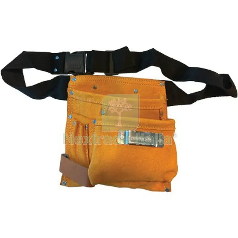 Borsa Carpentiere 2 Tasche + Porta Martello Effe Crosta Bovina + Cinta CM 21x21 — Martelli e mazze — rif. FERX.VIR4101205 Borsa Carpentiere 2 Tasche + Porta Martello Effe Crosta Bovina + Cinta CM 21x21 — Martelli e mazze — rif. FERX.VIR4101205