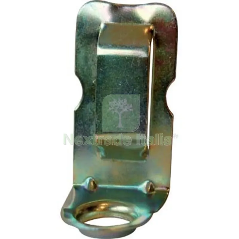 10PZ GANCIO PORTA TENAGLIA IN ACCIAIO — Ganci, moschettoni e anelli — rif. FERX.VIR4101210 10PZ GANCIO PORTA TENAGLIA IN ACCIAIO — Ganci, moschettoni e anelli — rif. FERX.VIR4101210