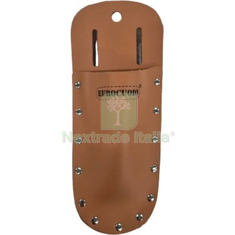 2PZ Fodero Forbice Pota Rivettato Cuoio CM 9X31 — Attrezzi da giardino — rif. FERX.VIR4101247