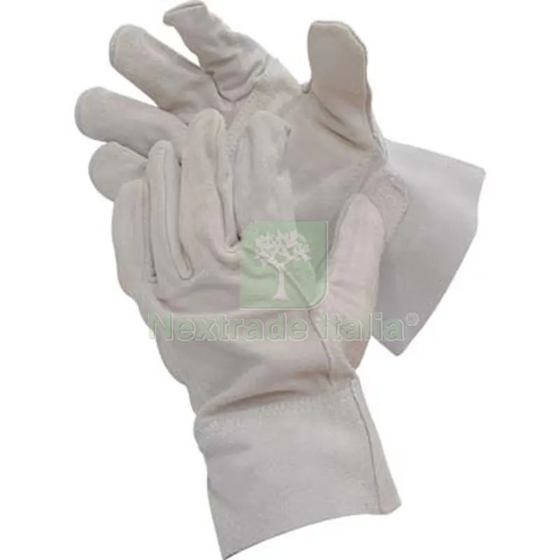 10PAIA Guanto Crosta Bovino Grigio + Manichetta 10 Taglia 10 — Guanti da lavoro — rif. FERX.VIR4102233