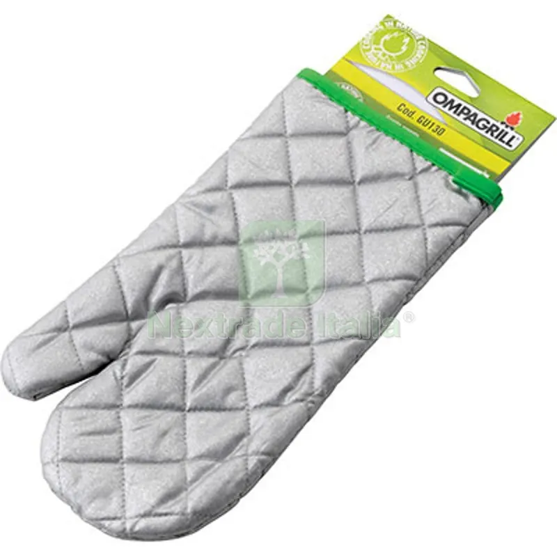 6PZ GUANTO FORNO OMPAGRILL ARGENTO CM 31 — Guanti da lavoro — rif. FERX.VIR4102236 6PZ GUANTO FORNO OMPAGRILL ARGENTO CM 31 — Guanti da lavoro — rif. FERX.VIR4102236