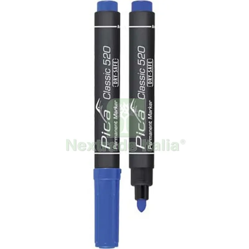 10PZ Pennarello Classic 520/41 Pica Blu Punta Tonda Colore Blu Mod 520/41 — Articoli per ufficio — rif. FERX.VIR4103068 10PZ Pennarello Classic 520/41 Pica Blu Punta Tonda Colore Blu Mod 520/41 — Articoli per ufficio — rif. FERX.VIR4103068