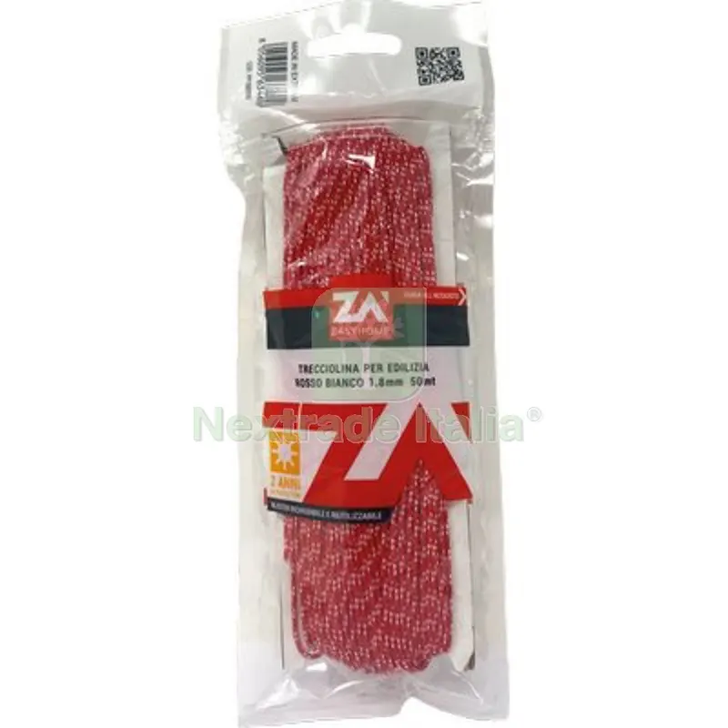 5PZ FILO EDILIZIA BIANCO/ROSSO PPL MT 50 — Martelli e mazze — rif. FERX.VIR4111000 5PZ FILO EDILIZIA BIANCO/ROSSO PPL MT 50 — Martelli e mazze — rif. FERX.VIR4111000
