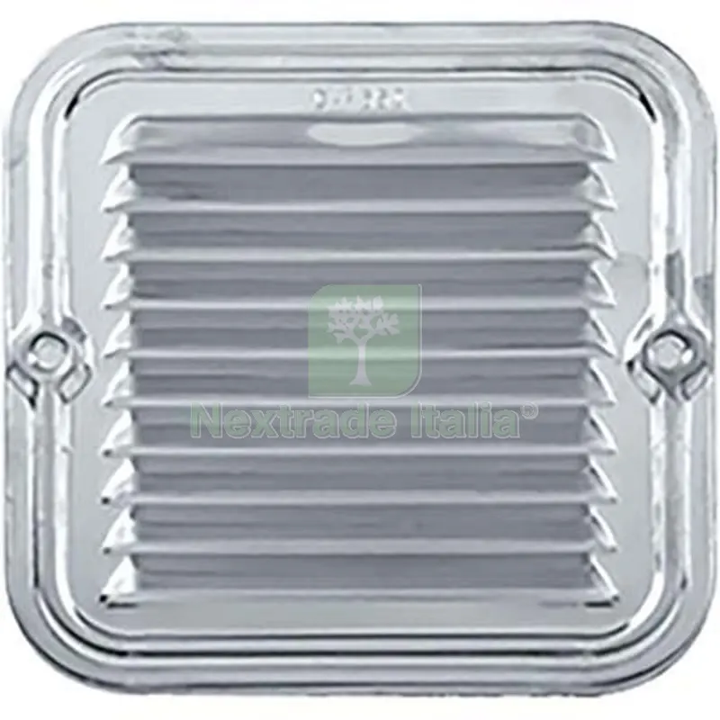 4PZ BOCCHETTA AERAZIONE ALLUMINIO QUADRA MM 140X140 CM 14x14 — Griglie e aerazione — rif. FERX.VIR4134312