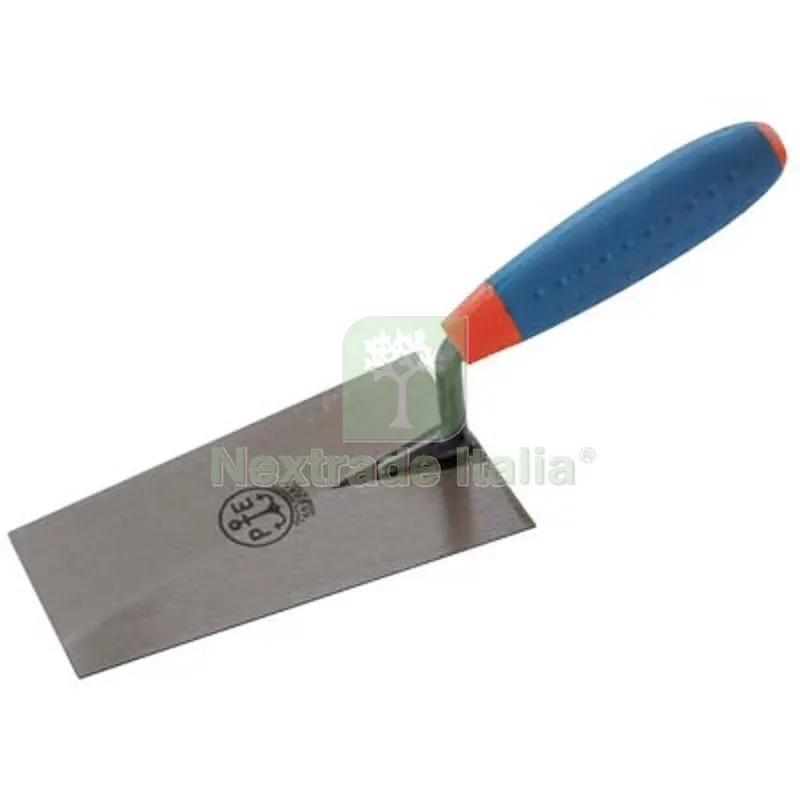 2PZ CAZZUOLA PUNTA QUADRA 982 ANCORA MANICO SINTETICO CM 14 — Utensili muratura — rif. FERX.VIR4135014 2PZ CAZZUOLA PUNTA QUADRA 982 ANCORA MANICO SINTETICO CM 14 — Utensili muratura — rif. FERX.VIR4135014