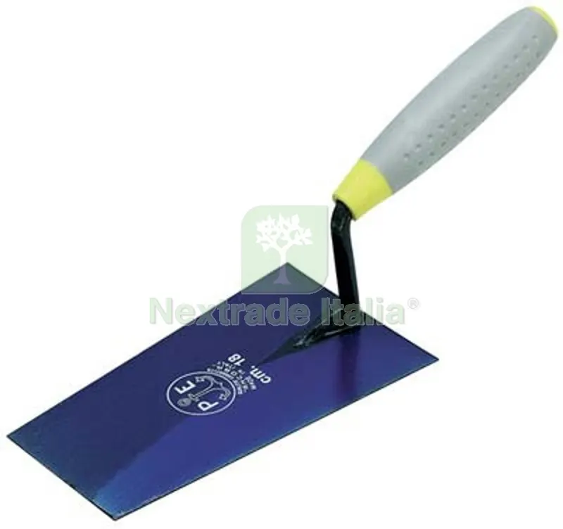 2PZ CAZZUOLA PUNTA QUADRA 946 ANCORA MANICO SINTETICO CM 18 — Utensili muratura — rif. FERX.VIR4135018 2PZ CAZZUOLA PUNTA QUADRA 946 ANCORA MANICO SINTETICO CM 18 — Utensili muratura — rif. FERX.VIR4135018