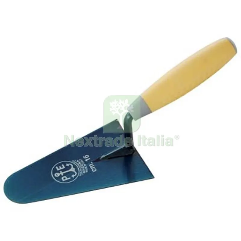 2PZ CAZZUOLA PUNTA TONDA 941 ANCORA MANICO SINTETICO CM 20 — Utensili muratura — rif. FERX.VIR4135120 2PZ CAZZUOLA PUNTA TONDA 941 ANCORA MANICO SINTETICO CM 20 — Utensili muratura — rif. FERX.VIR4135120