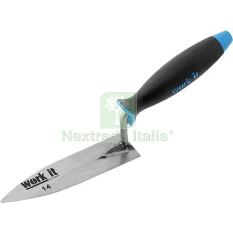 12PZ Cazzuolino Foglia Olivo Work-IT Ausonia Manico Sintetico CM 12 — Martelli e mazze — rif. FERX.VIR4135617 12PZ Cazzuolino Foglia Olivo Work-IT Ausonia Manico Sintetico CM 12 — Martelli e mazze — rif. FERX.VIR4135617