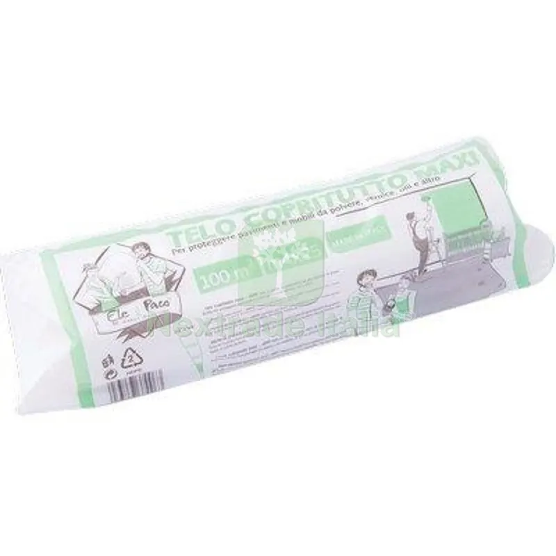 20PZ Telo Copritutto PE Alta Densita Elepacking MT 4X25 GR 570 CA GR/MQ 570 — Teli e film di protezione — rif. FERX.VIR4215913