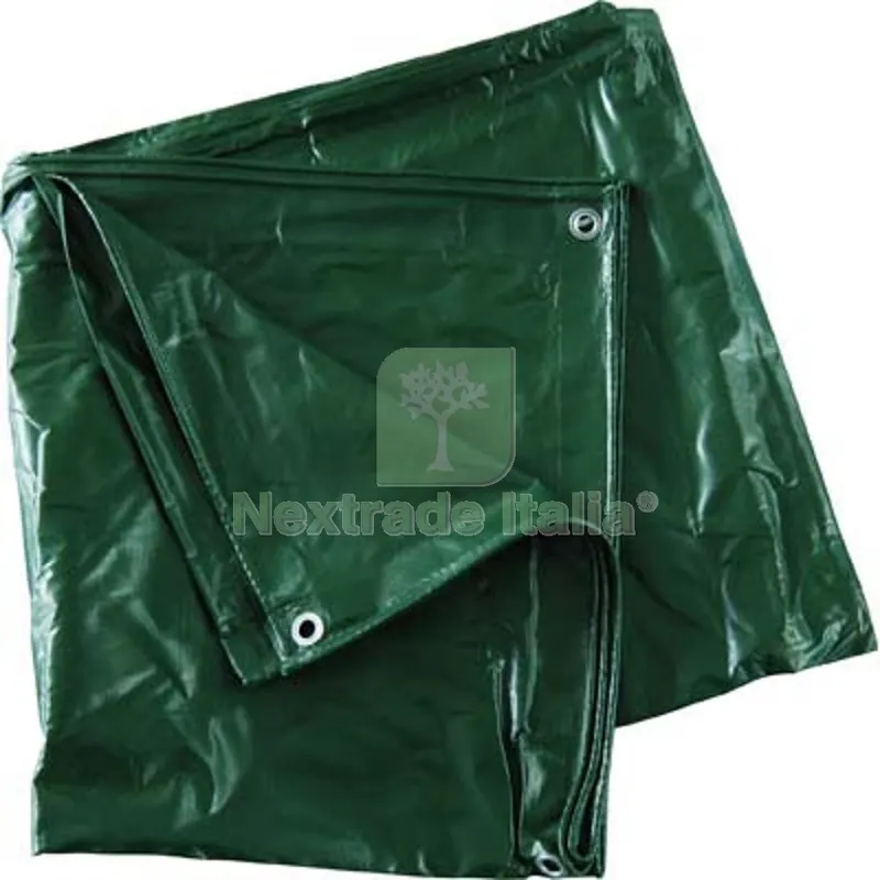 TELONE OCCHIELLATO PVC VERDE EFFE GR/MQ 280 MT 3X3 — Teli, sacchi e reti agricole — rif. FERX.VIR4217102 TELONE OCCHIELLATO PVC VERDE EFFE GR/MQ 280 MT 3X3 — Teli, sacchi e reti agricole — rif. FERX.VIR4217102