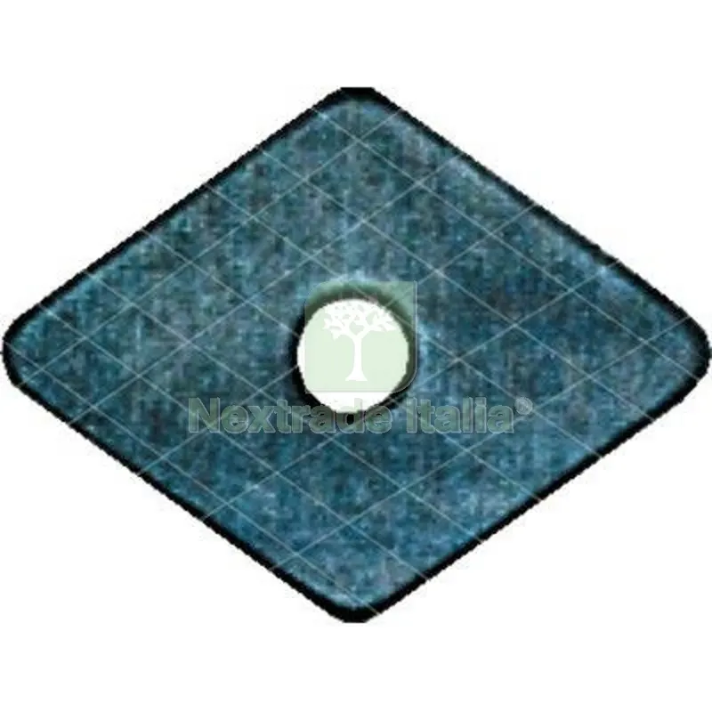 2CF Rondella Tirafondo Romboidale Ruberoide MM 27X27 Foro MM 6,0 CF=PZ 100 — Viti — rif. FERX.VIR4218939