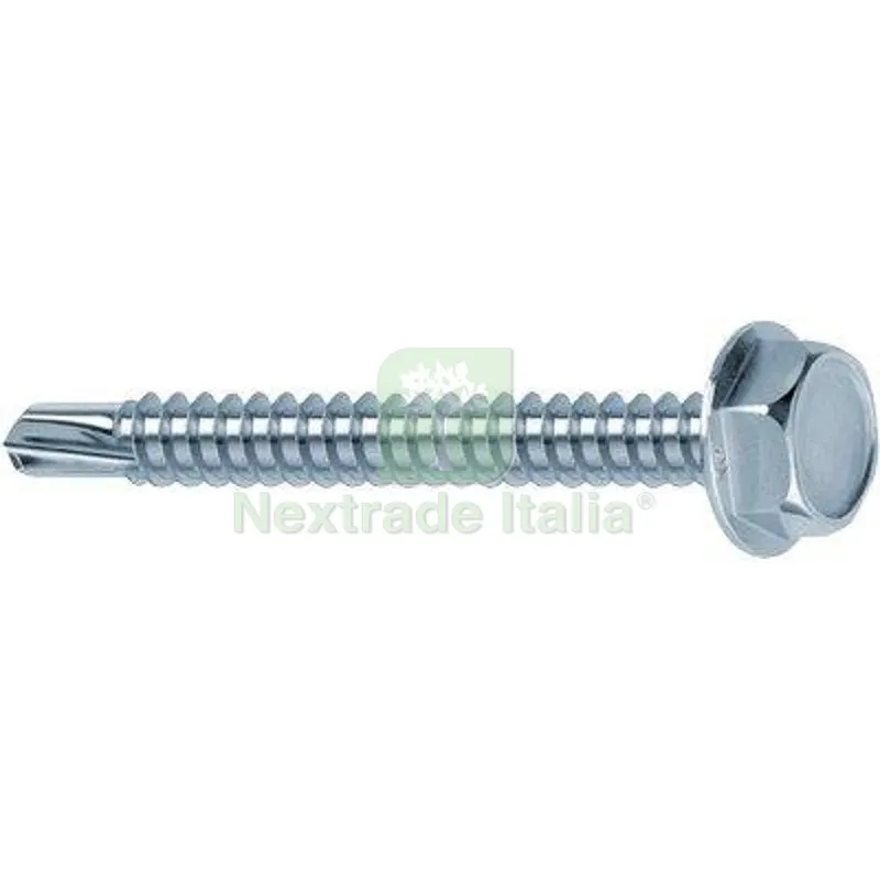 VITE AUTOPERFORANTE METALLO DRILLEX MUSTAD TECC ZINC BIANCA/CHROMITING MM 4,8X16 CF=PZ 500 — Viti — rif. FERX.VIR4219828
