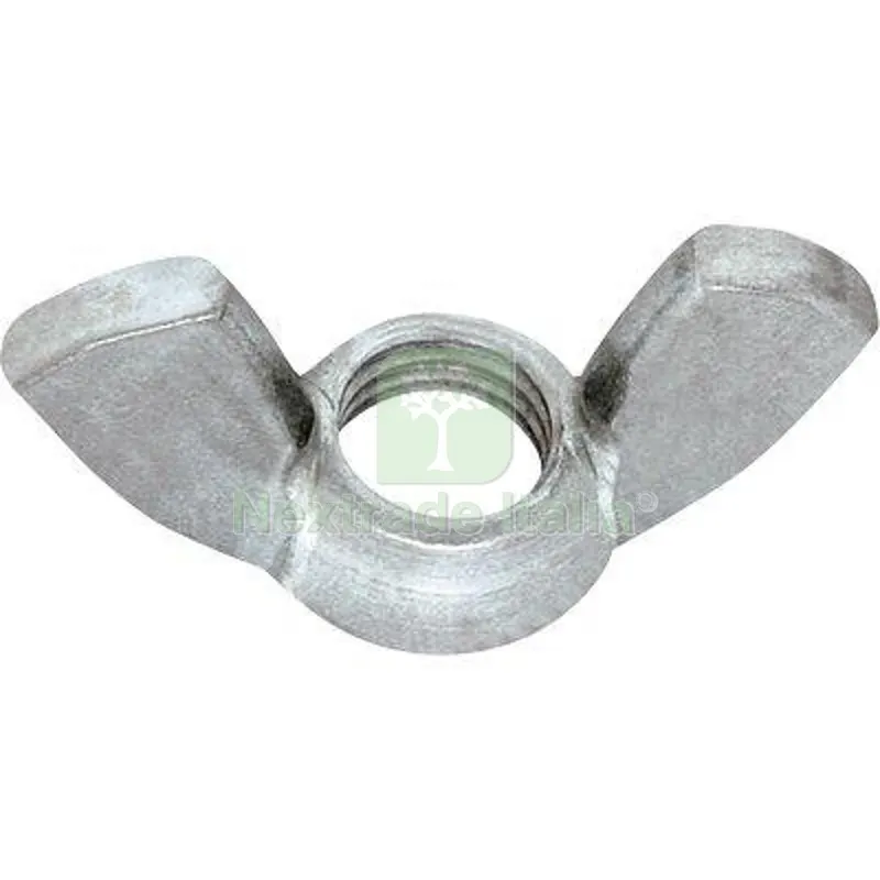 DADO A GALLETTO ZINCATO M 8 CF=PZ 100 — Bulloni, dadi e rondelle — rif. FERX.VIR4240293 DADO A GALLETTO ZINCATO M 8 CF=PZ 100 — Bulloni, dadi e rondelle — rif. FERX.VIR4240293