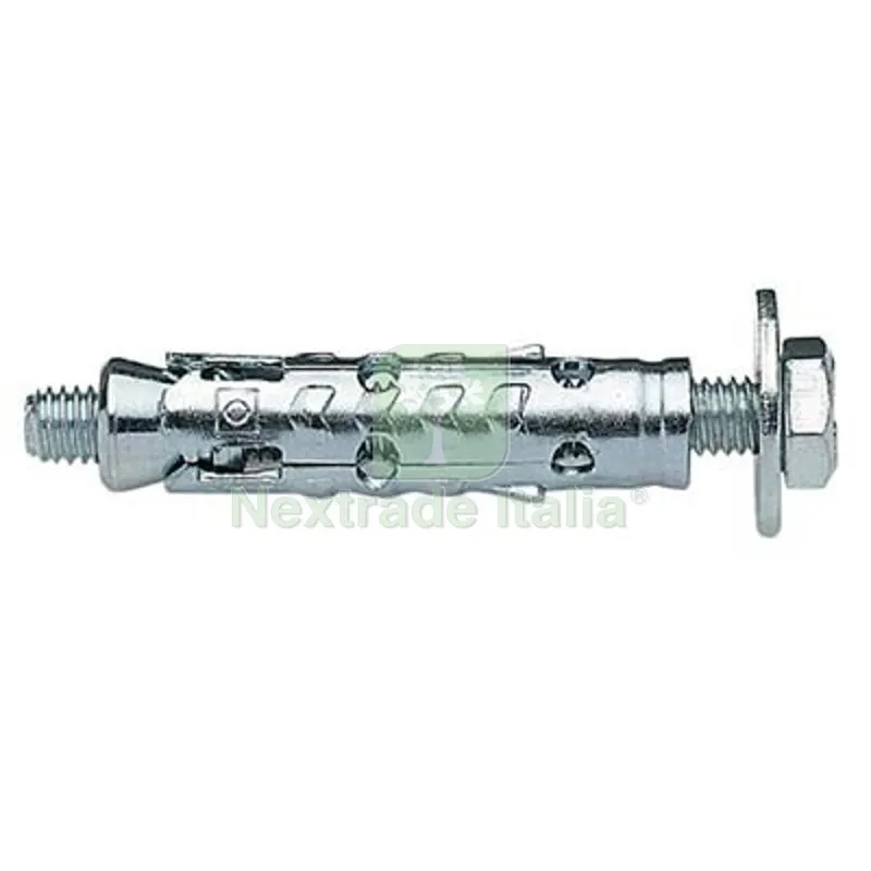 50PZ TASSELLO ANCORANTE ACCIAIO LE/B ELEMATIC VITE TE LE.B 6 MM 10x45 Mod 6 S MM 5 — Tasselli e ancoraggi — rif. FERX.VIR4263006