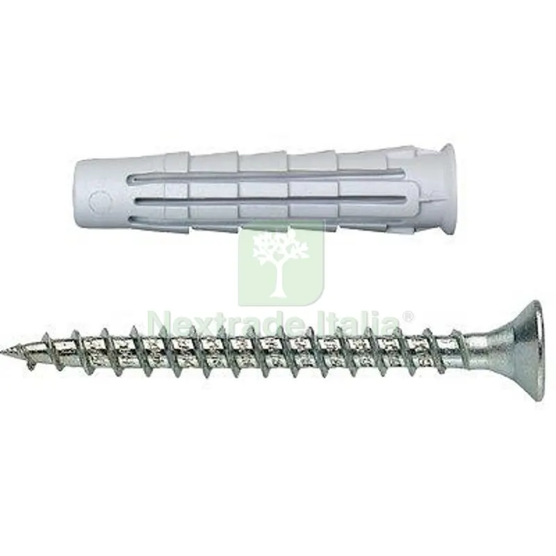 Tassello Nylon T6/VA Elematic Vite TSP Cava PZ T6/VA 10 CF=PZ 25 MM 10x50 S MM 5 — Tasselli e ancoraggi — rif. FERX.VIR4272935