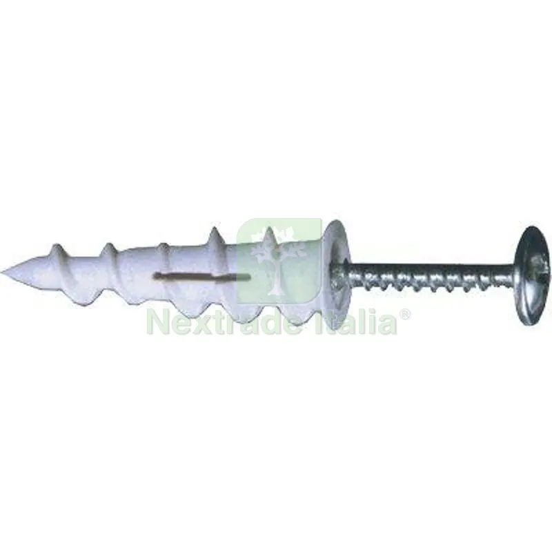 TASSELLO NYLON CARTONGESSO DRIVA ELEMATIC VITE TB CF=PZ 200 MM 5x30 S MM 12 — Isolanti e reti — rif. FERX.VIR4273720