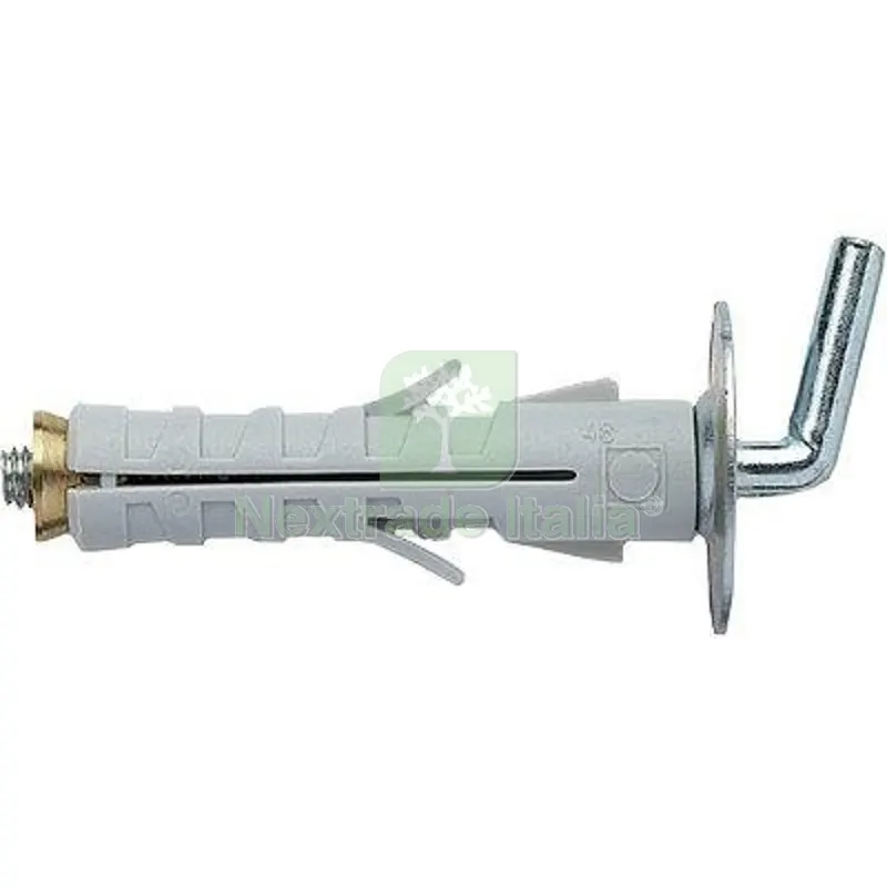 Tassello Nylon ENP/GC Gancio Corto Elematic 12X45 CF=PZ 100 a MM 4,5 MM 12x45 — Tasselli e ancoraggi — rif. FERX.VIR4274121 Tassello Nylon ENP/GC Gancio Corto Elematic 12X45 CF=PZ 100 a MM 4,5 MM 12x45 — Tasselli e ancoraggi — rif. FERX.VIR4274121