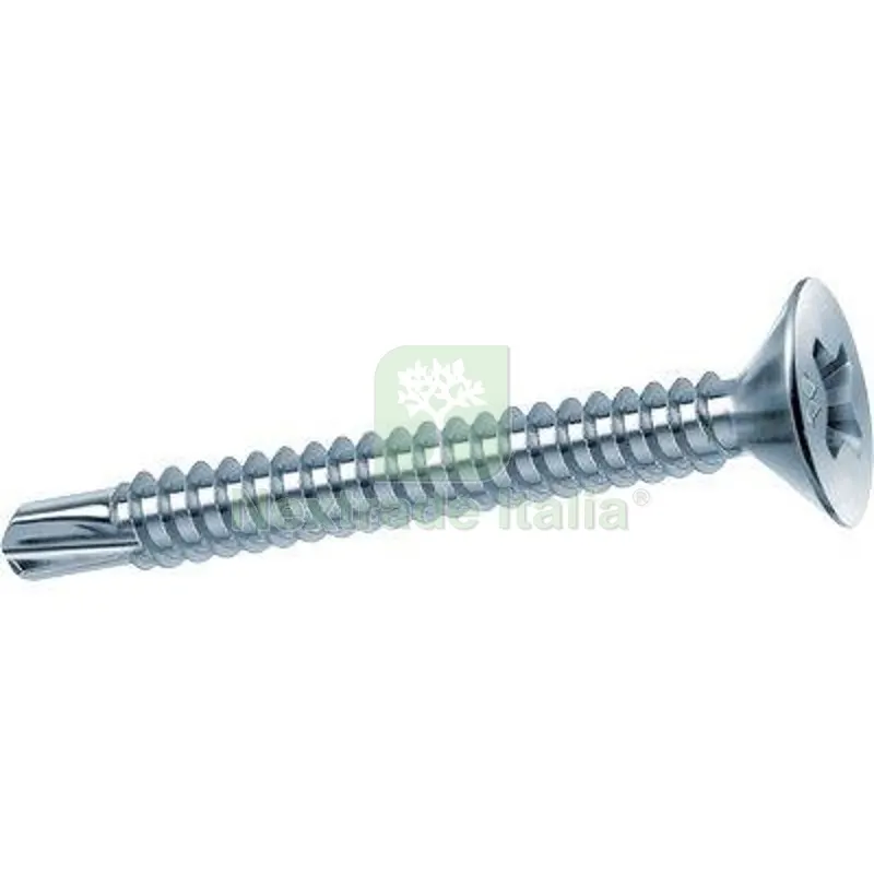 VITE AUTOPERFORANTE TSP DRILLEX MUSTAD CAVA PH ZINC BIANCA/CHROMITING MM 4,8X60 CF=PZ 200 — Viti — rif. FERX.VIR4311883