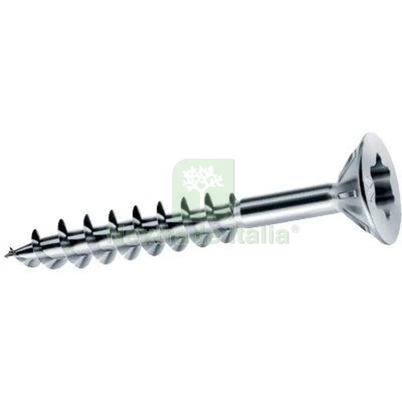 VITE TRUCIOLARE TSP PF TX CHROM PANELVIT MUSTAD CAVA TX FILETTO PARZIALE MM 4,5X45 CF=PZ 200 — Pannelli e tavole in legno — rif. FERX.VIR4325843