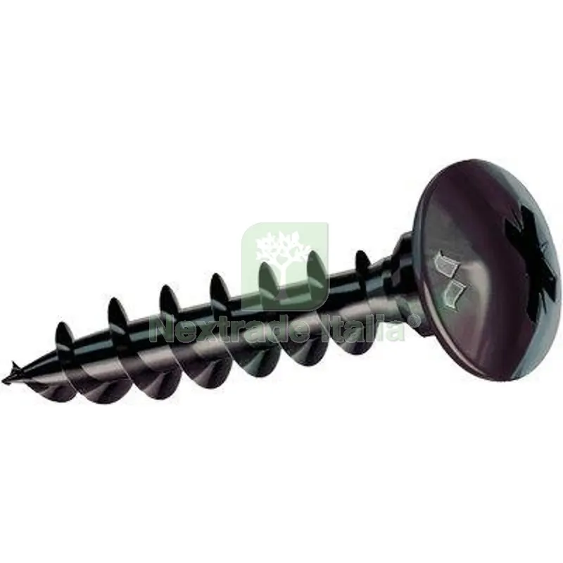Vite Truciolare FC Panelvit PZ Neroplus Mustad Cava PZ Filetto Intero MM 5,0X30 CF=PZ 500 — Pannelli e tavole in legno — rif. FERX.VIR4326260 Vite Truciolare FC Panelvit PZ Neroplus Mustad Cava PZ Filetto Intero MM 5,0X30 CF=PZ 500 — Pannelli e tavole in legno — rif. FERX.VIR4326260