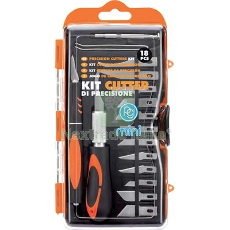 CUTTER DI PRECISIONE IN KIT PG CF=PZ 18 — Misurazione e taglio manuale — rif. FERX.VIR4341870 CUTTER DI PRECISIONE IN KIT PG CF=PZ 18 — Misurazione e taglio manuale — rif. FERX.VIR4341870
