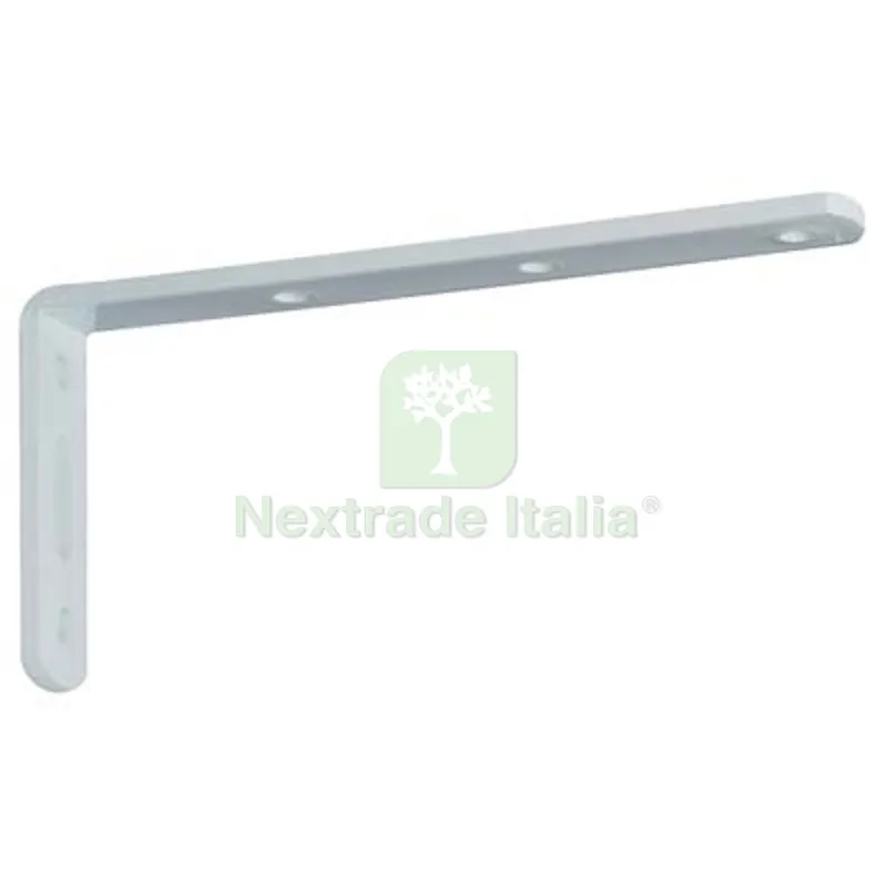40PZ REGGIMENSOLA LEGGERA ACCIAIO VERNICIATO BIANCO MM 100X70 — Ferramenta per legno e mobili — rif. FERX.VIR4342033 40PZ REGGIMENSOLA LEGGERA ACCIAIO VERNICIATO BIANCO MM 100X70 — Ferramenta per legno e mobili — rif. FERX.VIR4342033