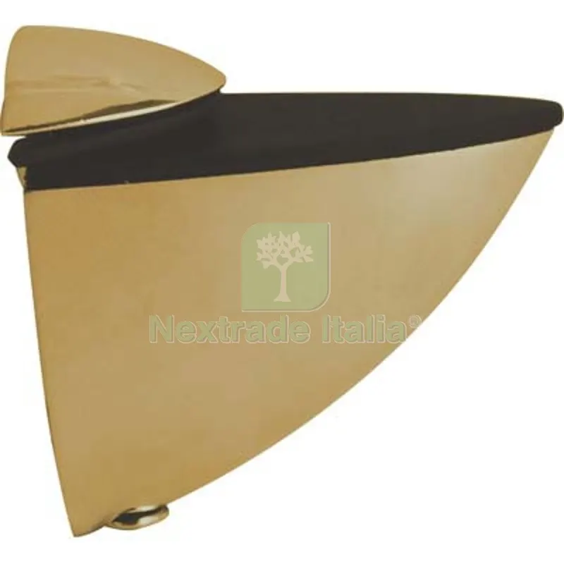 6PZ Reggivetro a Morsetto Sole Zama Oro Lucido MM 55X45 S. Max MM 20 Fin Ottonata — Morse morsetti e strettoi — rif. FERX.VIR4342105
