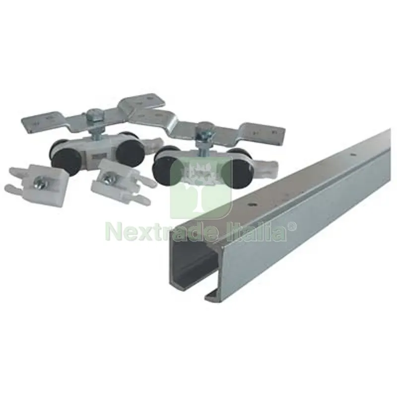 Porta Scorrevole a Soffitto in Kit 1400 Omge KG 80 Binario Alluminio CM 230 x Porta CM 111/130 Porta CM 111-130 — Ferramenta per legno e mobili — rif. FERX.VIR4443683 Porta Scorrevole a Soffitto in Kit 1400 Omge KG 80 Binario Alluminio CM 230 x Porta CM 111/130 Porta CM 111-130 — Ferramenta per legno e mobili — rif. FERX.VIR4443683