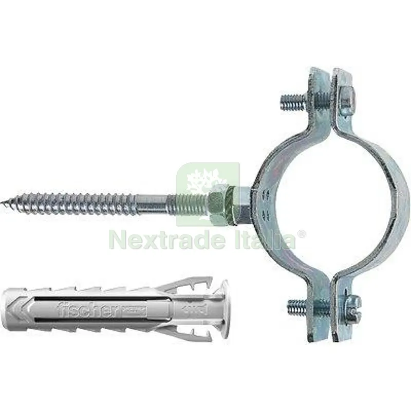 10PZ Collare Tubo CPT Fischer Vite e Tassello SX Plus 2" Diametro Pollici 2" Ø Mm 57.61 — Tasselli e ancoraggi — rif. FERX.VIR4350029