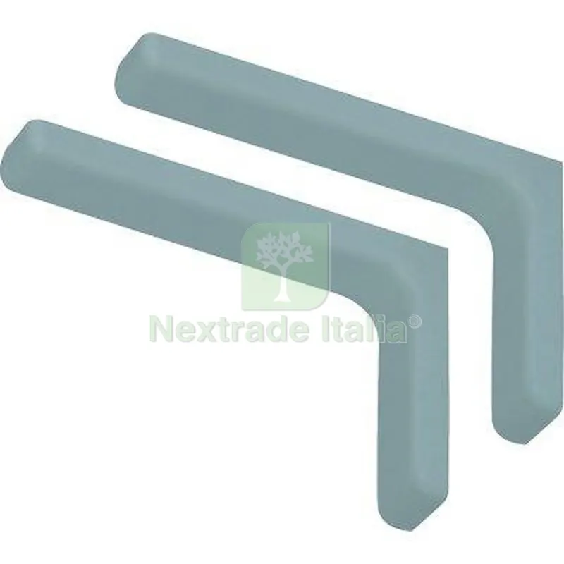 5CF Reggimensola Ricoperta Leonardo Bolis Acciaio/Plastica Bianco MM 120X80 CF=PZ 2 Colore Bianco — Ferramenta per legno e mobili — rif. FERX.VIR4350175 5CF Reggimensola Ricoperta Leonardo Bolis Acciaio/Plastica Bianco MM 120X80 CF=PZ 2 Colore Bianco — Ferramenta per legno e mobili — rif. FERX.VIR4350175