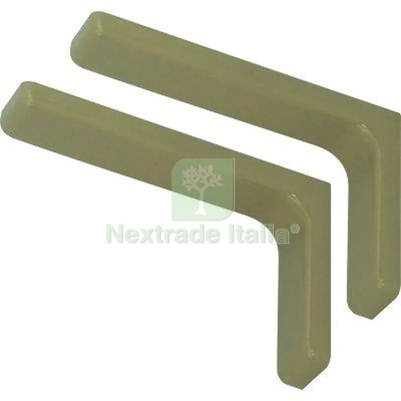 5CF Reggimensola Ricoperta Leonardo Bolis Acciaio/Plastica Frassino MM 240X144 CF=PZ 2 Colore Frassino — Ferramenta per legno e mobili — rif. FERX.VIR4350191