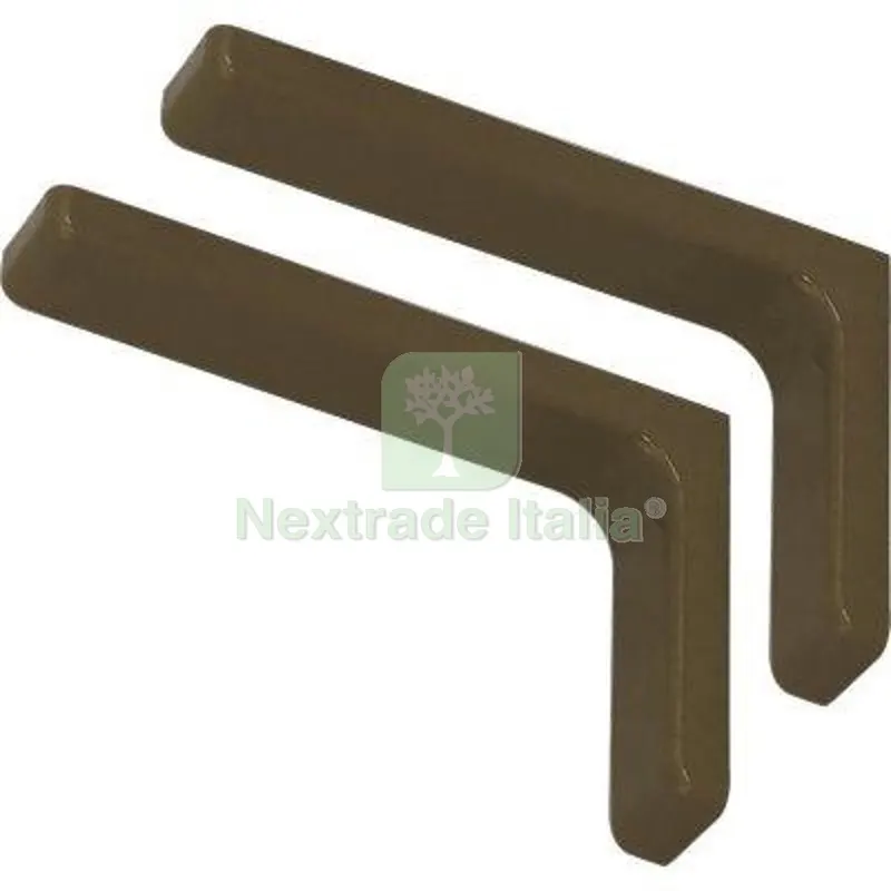 5CF Reggimensola Ricoperta Leonardo Bolis Acciaio/Plastica Rovere MM 120X80 CF=PZ 2 Colore Rovere — Ferramenta per legno e mobili — rif. FERX.VIR4350179